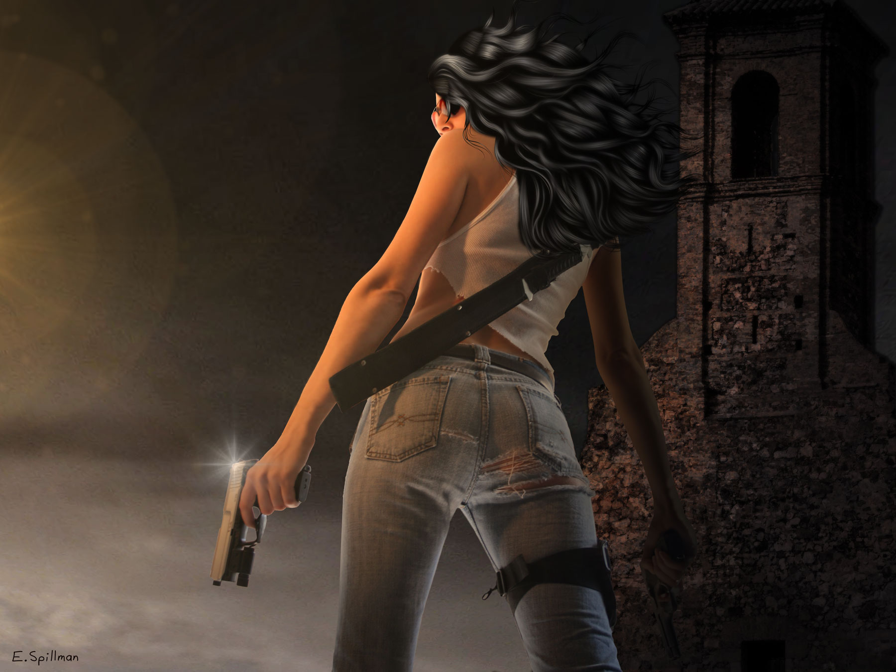 Zombie Hunter by E.C. Spillman